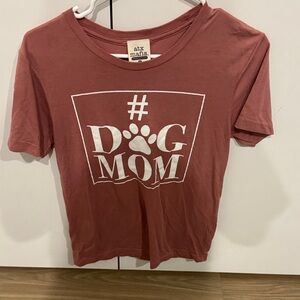 Atx Mafia Dusty Rose #DOG MOM Tee